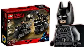 LEGO BATMAN: Погоня на мотоциклах [АНИМАЦИЯ СБОРКИ] 76179 Лего бэтмен