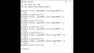 Regular Expression in JavaScript Part 2 - JavaScript 