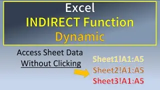 Excel Indirect Function