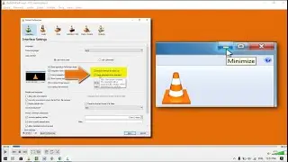 Automatically Paused Video When Minimized on VLC Media Player on Windows