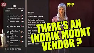 How to get an Indrik Mount from a Vendor in Elder Scrolls Online