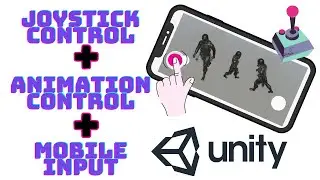 Joystick Animation Control | Android Mobile Input | UNITY | Hindi