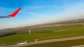 Austrian Airlines Embraer ERJ 195 Scenic Takeoff from Vienna