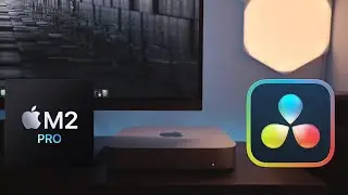 M2 Pro Mac Mini - 4K Editing on Da Vinci Resolve (Free Version)