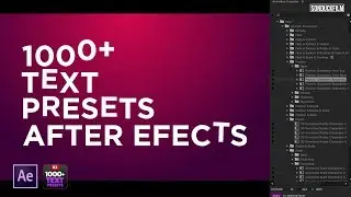 1000+ Text Animation Presets For After Effects | Motion Graphics