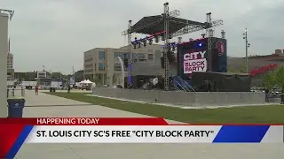 St. Louis City SC holding block parties for final regular season game