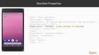 Progressive Web Application Development: Understanding App Manifest Properties|packtpub.com