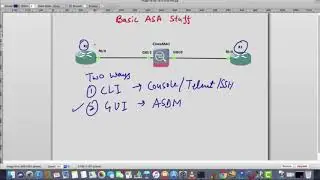 Basic Stuff of ASA and Packet Tracer command