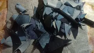 I just took the scraps and sewed the right thing.