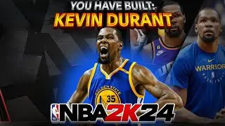 BEST KEVIN DURANT BUILD NBA 2K24! TALL DEMIGODS ARE BREAKING 2K24!