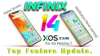 Infinix Xos 14 launcher update | Like infinix gt 20 pro for all infinix devices