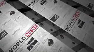 Breaking World News intro vfx