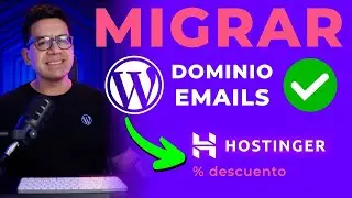 Migrar WordPress, Dominio y Correos a Hostinger con Descuento ✅  Cambiar de Hosting Paso a paso