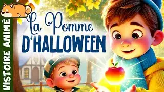 LA POMME D'HALLOWEEN 🍎 Histoires et Contes | histoire pour s'endormir | livre animé, conte de fée