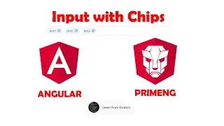 PrimeNG Chips Component inside the Input - Angular