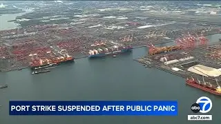 Historic US port strike suspended. What consumers should know