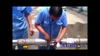 Устранение течи труб хомутами