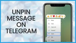 How to Unpin Message on Telegram | Telegram Guide