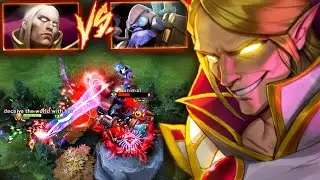 10K MMR INVOKER vs TINKER MID | CRAZY 25MINS GAME | Dota 2 Invoker