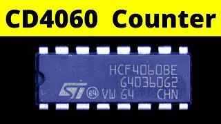 CD4060 14 stage binary ripple counter