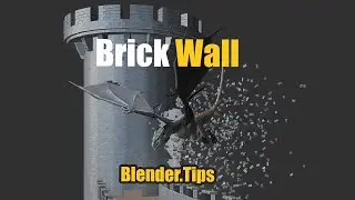 How to make a stylish brick wall-Blender2024