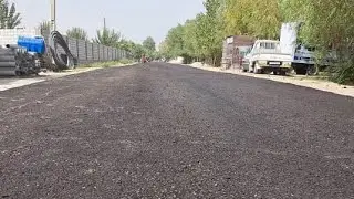 УСТОКОРОН КИШЛОКИДА АСВАЛТ ИШЛАРИ МАРХАМАТ 