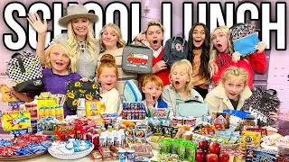 SCHOOL LUNCH PLANNiNG and PREP for LARGE Family! MOM of 16 KIDS!!