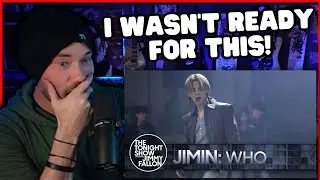 Metal Vocalist Reacts - Jimin: Who | The Tonight Show Starring Jimmy Fallon