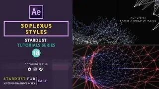 3D Plexus Styles Effects in After Effects