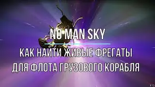 Как найти живые фрегаты для флота в NO MAN SKY Гайд 2022