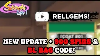 NEW 900 SPINS & BLOODLINE BAG CODE + NEW SHINOBI LIFE 2 UPDATE