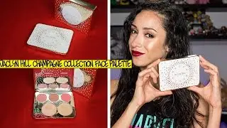 Jaclyn Hill X Becca Champagne Collection Face Palette First Impressions/ Swatches ||ft. Prosecco Pop