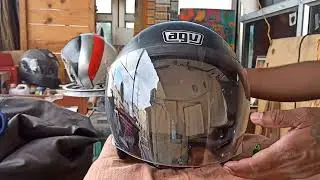 How to remove AGV Fiberlight visor