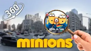 Find Minions ! 360 challenge video #vr360 #360