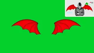 ONLY SUB CAN USE FREE)Devil wings green screen effect(naughty, baddie, whisper, temptation)