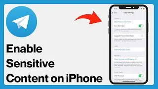 iPhone: How to Enable Sensitive Content on Telegram (2024)