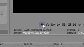 Sony Vegas - Запись звука в проект