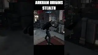 When The Dark Knight Strikes #shorts #arkhamorigins #stealth