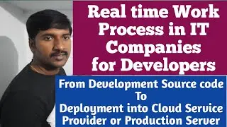 Real time work process to Develop IT Projects in Software Companies for Wed Developers