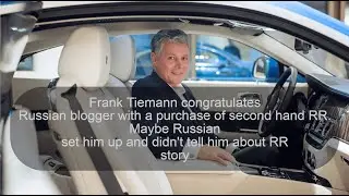 Frank Tiemann was set up by Russian blogger