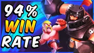 94% WIN RATE! BROKEN MEGA KNIGHT DECK — Clash Royale