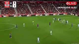 LIVE 🔴 MALLORCA vs REAL MADRID | LA LIGA 2024/25 | Live Stream | MATCH RECREATION