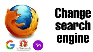 How to change default search engine in Firefox Mobile|Change google to duck duck go|2020|MJ Hacks