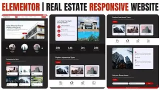 Build a Professional REAL ESTATE WEBSITE with ELEMENTOR | WordPress Step-by-Step Guide 🔥🔥