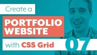 How to create a Portfolio Website with CSS Grid & Sass | Part 7: Media Queries