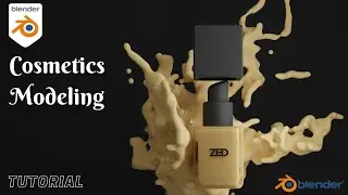 Blender Tutorial - Cosmetics Modeling in Blender.