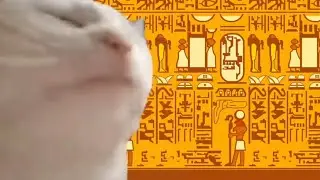 Cat Vibing To Ankha Zone