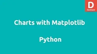 Charts with Python Matplotlib