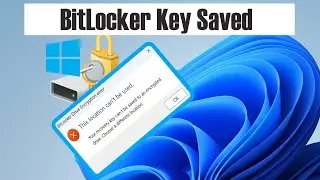 Can You Save BitLocker Recovery Key on an Encrypted Drive?