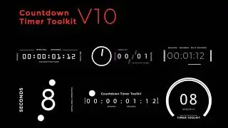 Countdown Timer Toolkit V10 | After Effects Template